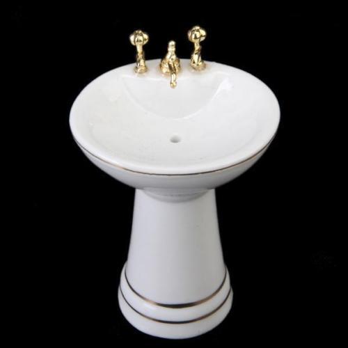 1:12 Bathroom Suite 5pcs Set for  Dollhouse