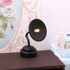 Dollhouse Simulation Mini Furniture with Light-Up Chandelier Ceiling-Shaped Lantern
