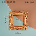 Mini Dollhouse Resin Frame Dollhouse Miniatures Home Decor Craft Accessory