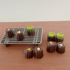Miniature Food Cake Playset for Blythe Dolls, Dessert Shop Decoration Props
