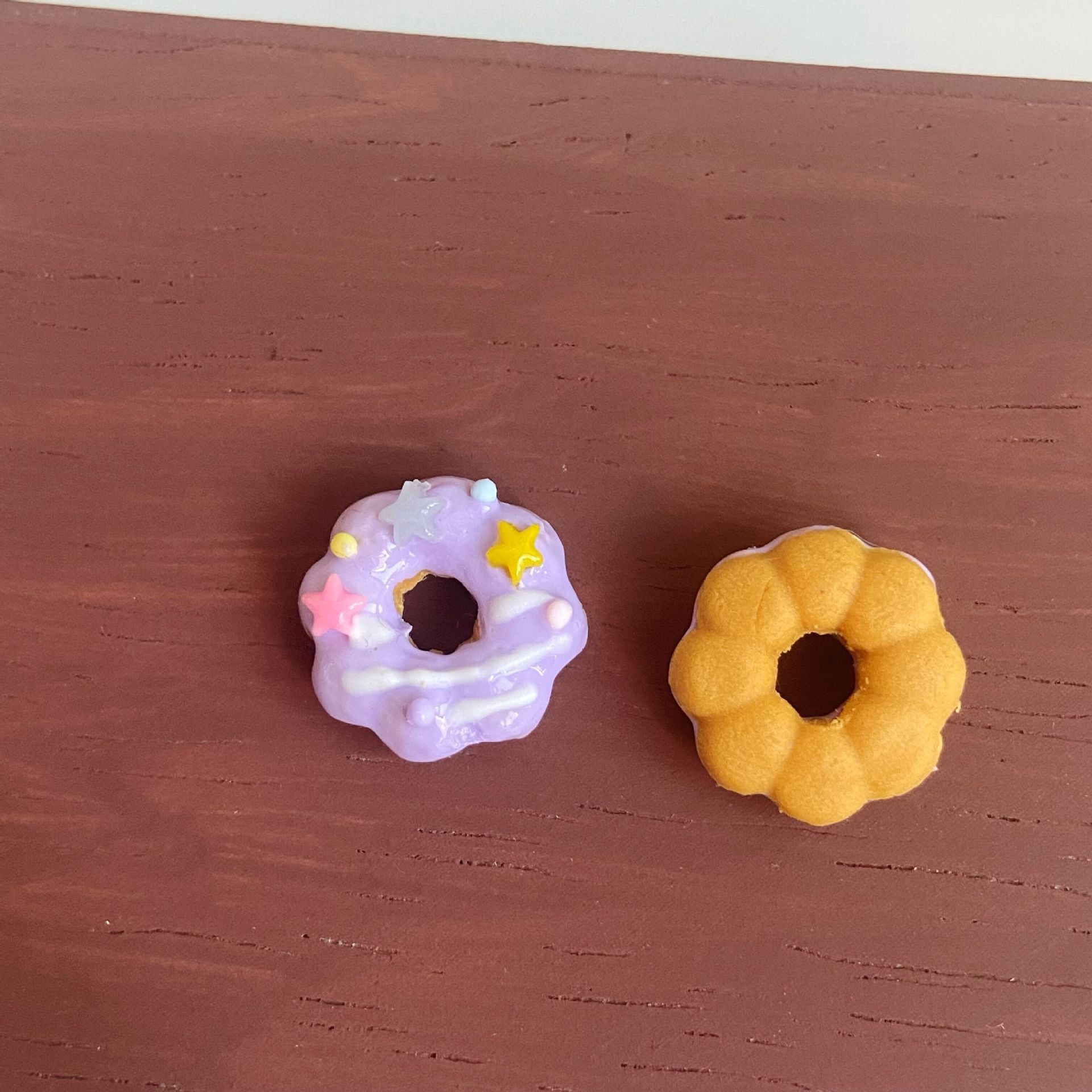 Donut Miniature Food Play Dollhouse Dessert Shop Decoration Accessories