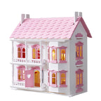 Dollhouse with LED lighting systems