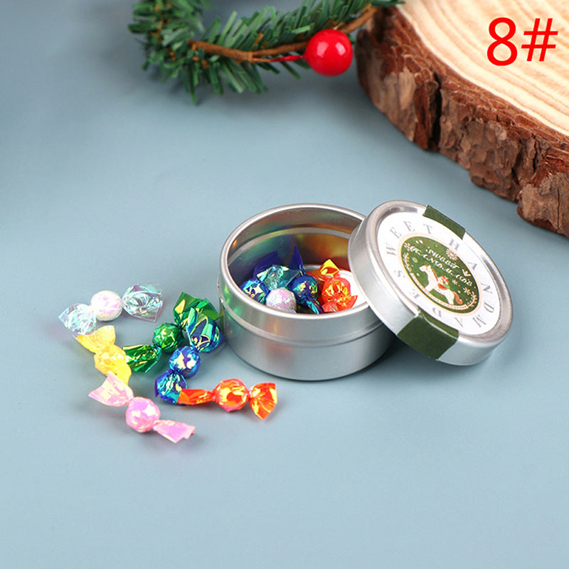 Hot New Dollhouse Mini Christmas Cookie Chocolate Croissant Candy Gift Box
