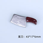 Dollhouse Simulation 3D Miniature Food Kitchen Utensils Model DIY Dollhouse Decoration Accessories Props