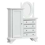 1:12 Dollhouse wooden  Decoration European Style Storage Dressing Cabinet