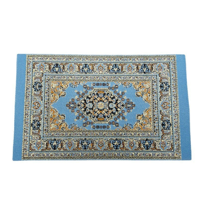 1:12 Mini Dollhouse Floor Decoration Turkish Carpet