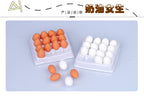 Dollhouse Miniature Food Play Miniature Simulation Eggs Duck Eggs Supermarket Handmade Model Photo Props