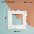 Mini Dollhouse Resin Frame Dollhouse Miniatures Home Decor Craft Accessory
