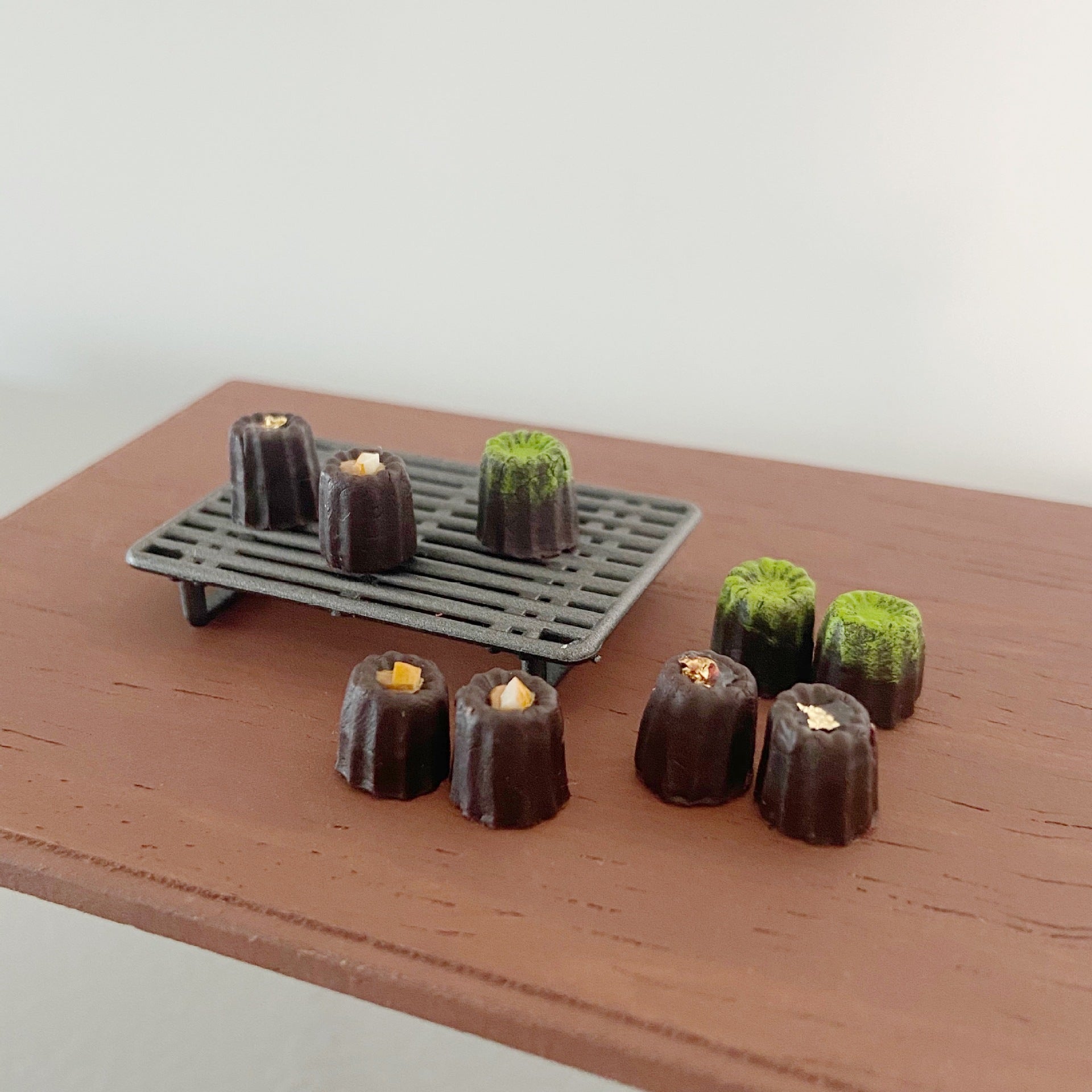 Miniature Food Cake Playset for Blythe Dolls, Dessert Shop Decoration Props