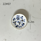 Mini Ceramic Dish Plates for dollhouse Kitchen Plates(87 skus)