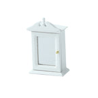 1:12 Dollhouse Miniature  Furniture Storage Cabinet with Mirror