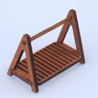 Dollhouse Miniature Food Mini Bread Rack Kitchen Baking Supermarket Model Photography Props