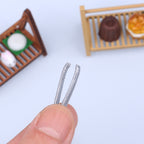 Dollhouse Miniature Food Mini Bread Rack Kitchen Baking Supermarket Model Photography Props