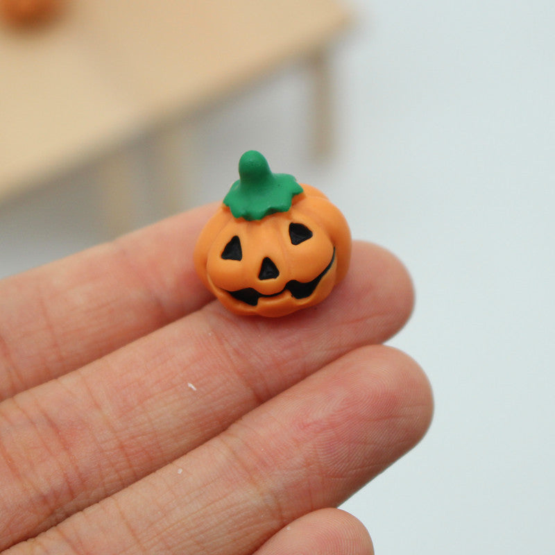 Dollhouse1:12 Doll House Halloween Pumpkin Ornament Model Bjd Holiday Decoration Accessories