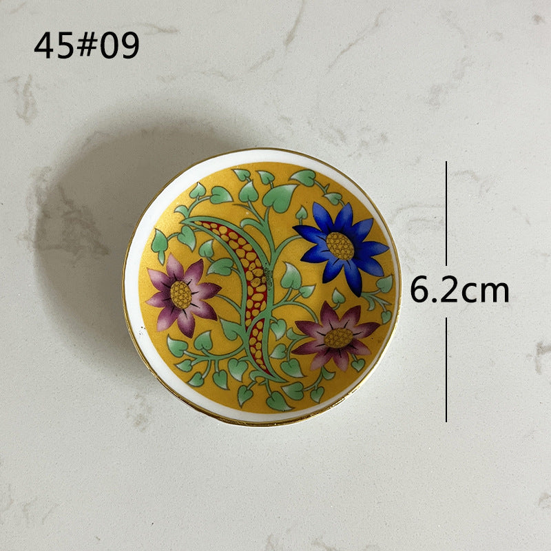 Mini Ceramic Dish Plates for dollhouse Kitchen Plates(87 skus)