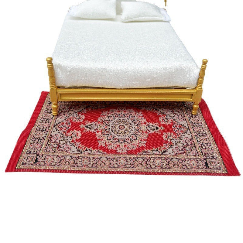 1:12 Mini Dollhouse Floor Decoration Turkish Carpet