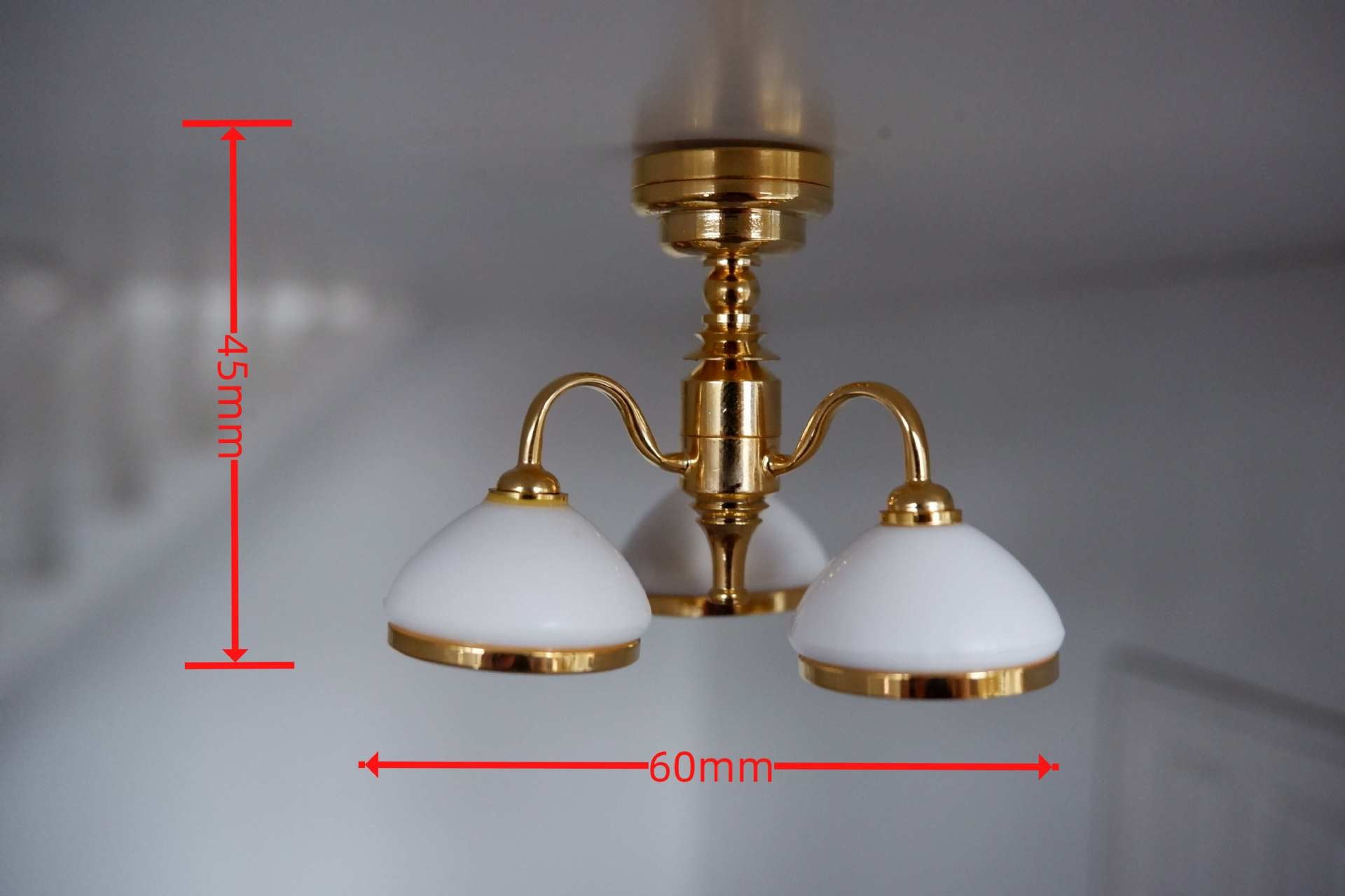 Dollhouse 12 Scale Miniature  LED Baterry LIGHT