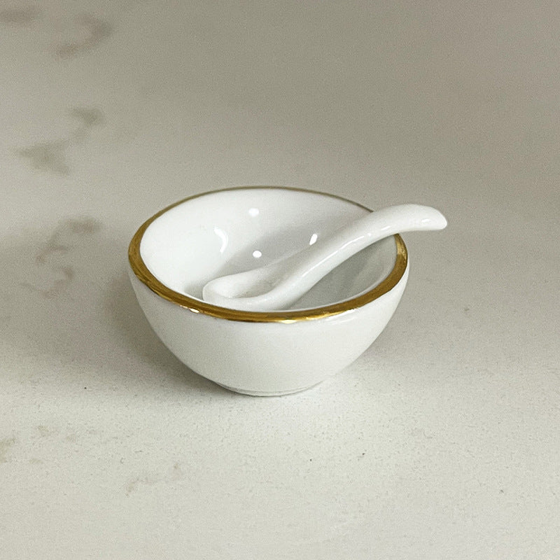Mini Ceramic Dish Plates for dollhouse Kitchen Plates(87 skus)