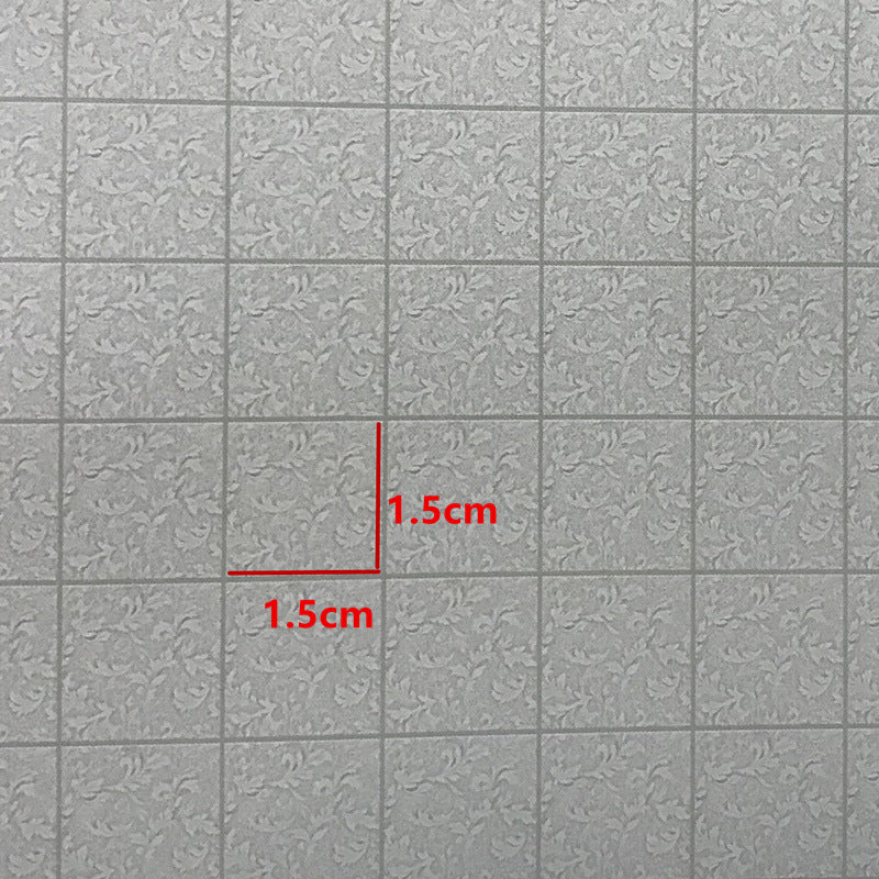 wallpaper floor tiles pavement stickers A3 without adhesive