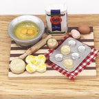 112 Mini Dollhouse Kitchen Cutting Board Set