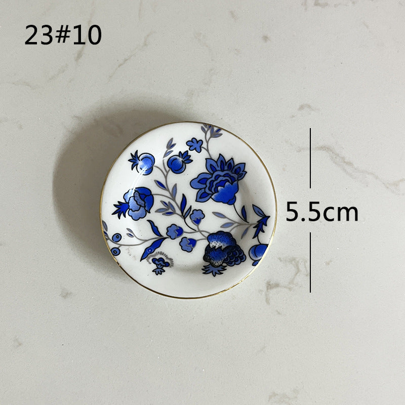 Mini Ceramic Dish Plates for dollhouse Kitchen Plates(87 skus)