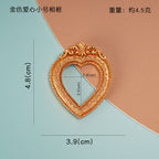 Mini Dollhouse Resin Frame Dollhouse Miniatures Home Decor Craft Accessory