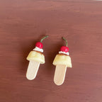 Miniature Simulation Food Play Pudding Stick Miniature Food Play Dessert Shop Dollhouse 1:12 Scale Accessories