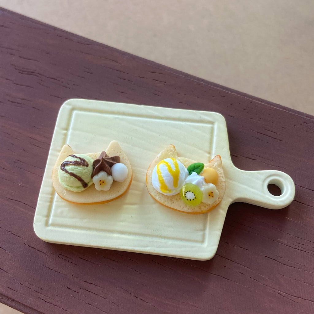 Cute Fruit Ice Cream Ball Simulation Toast Bread Miniature Food Dollhouse Bakery