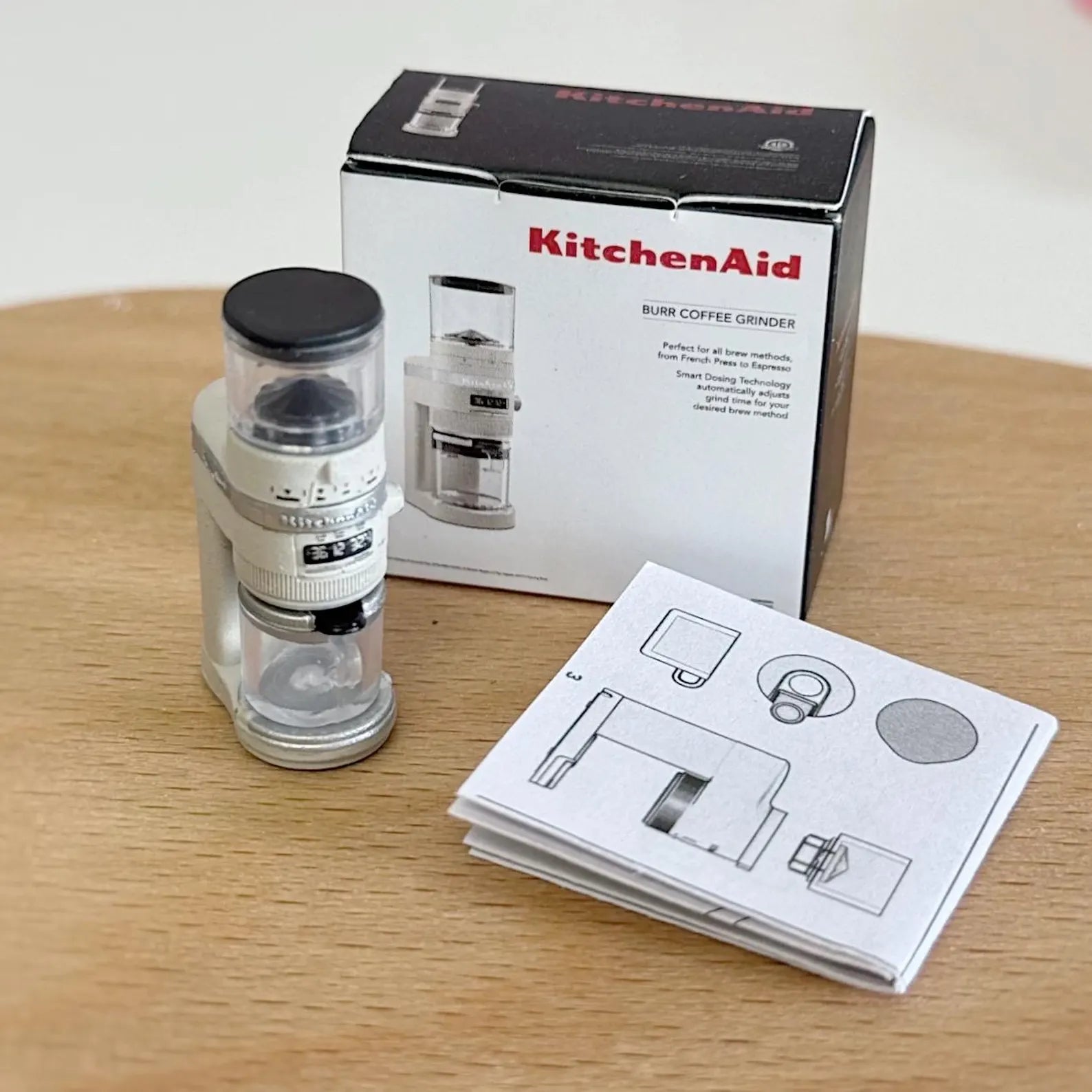 1/12 Dollhouse Miniature Replica KitchenAid Coffee Grinder