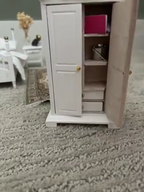 Victorian Dollhouse Furniture 1/12 Scale, Brewster Dollhouse Bedroom Furniture Set